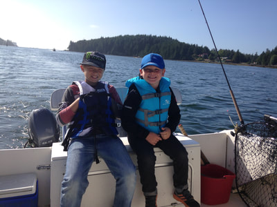 Family friendly fishing charters with Ucluelet Charters